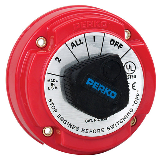 Perko Medium Duty Battery Selector Switch - 250A Continuous - Lear Outdoors