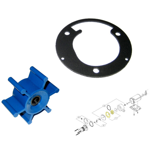 Shurflo by Pentair Macerator Impeller Kit f/3200 Series - Includes Gasket - Lear Outdoors