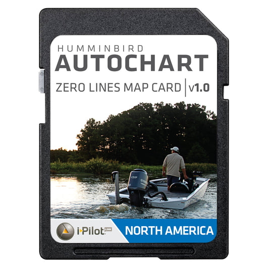 Humminbird AutoChart Zero Lines Map Card - Lear Outdoors