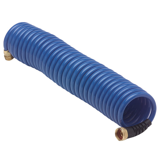 HoseCoil Blue Hose w/Flex Relief - 25'