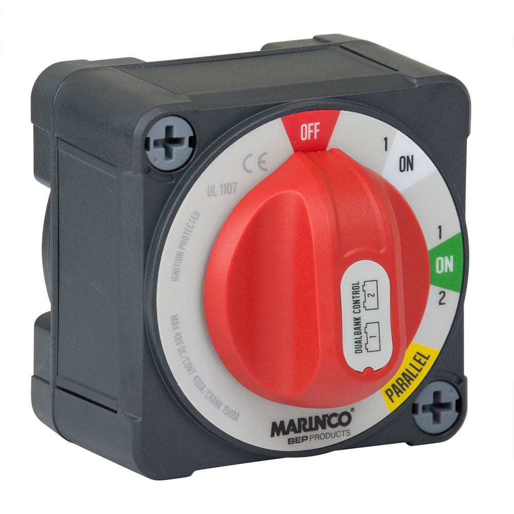 BEP Pro Installer 400a EZ-Mount Dual Bank Control Battery Switch - MC10 - Lear Outdoors