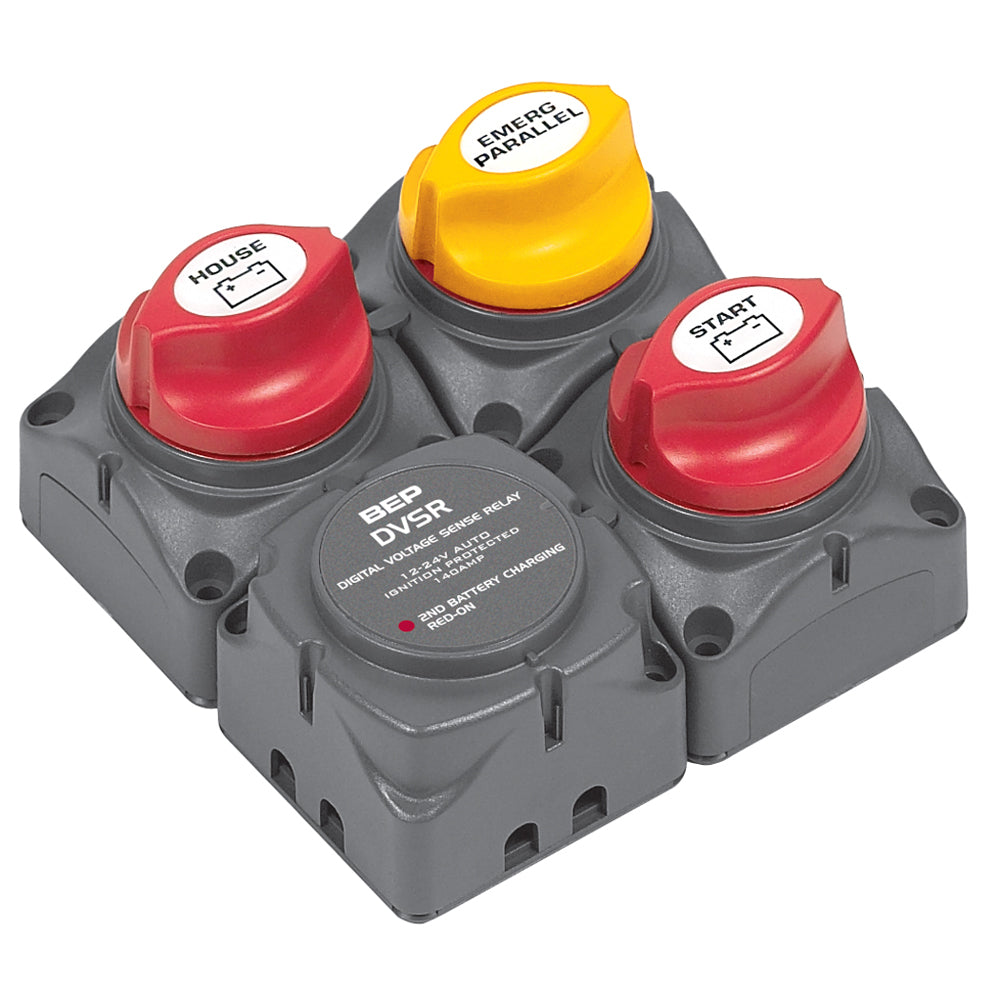 BEP Square Battery Distribution Cluster f/Single Engine w/Two Battery Banks - Lear Outdoors