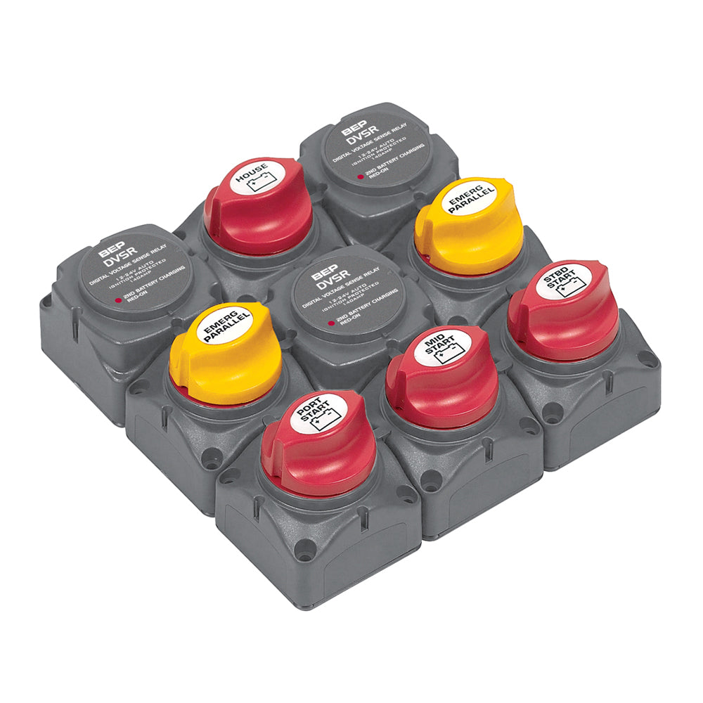 BEP Battery Distribution Cluster f/Triple Outboard Engine w/Four Battery Banks - Lear Outdoors