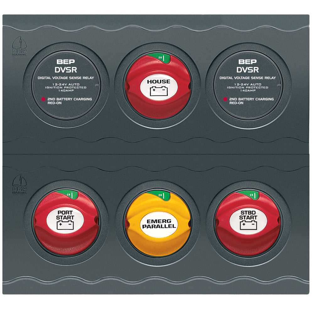 BEP Battery Management Contour Connect Panel f/Twin Engines w/VSR's - Lear Outdoors