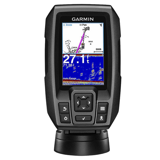 Garmin STRIKER 4 FishFinder w/4-Pin, 77/200kHz TM Transducer - Lear Outdoors