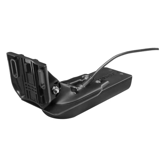 Garmin GT52HW-TM Plastic, TM or Trolling Motor Transducer, High Wide CHIRP/DownVü/SideVü - 455/800kHz, 500W - Lear Outdoors