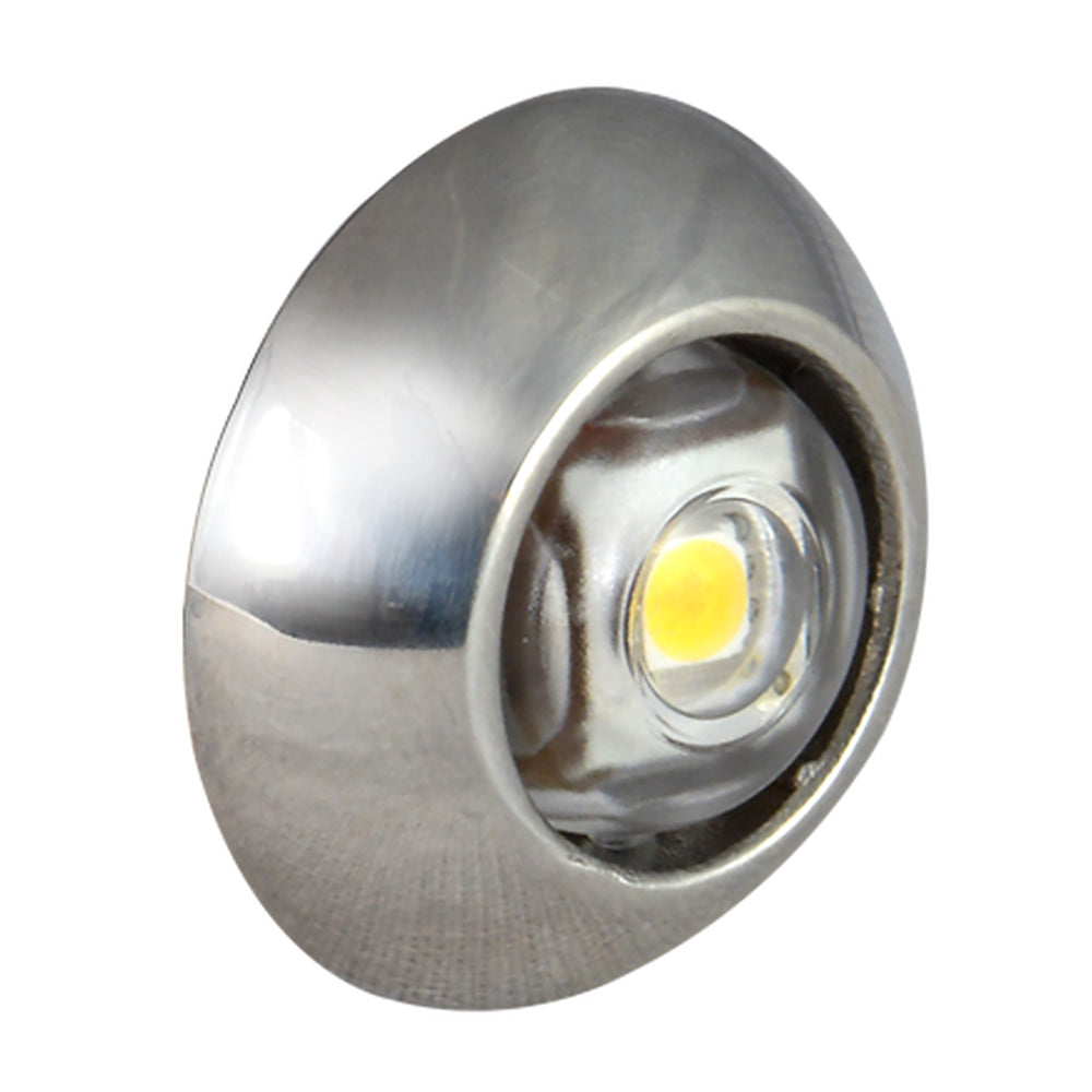 Lumitec Exuma Courtesy Light - Polished Stainless Housing - White Light