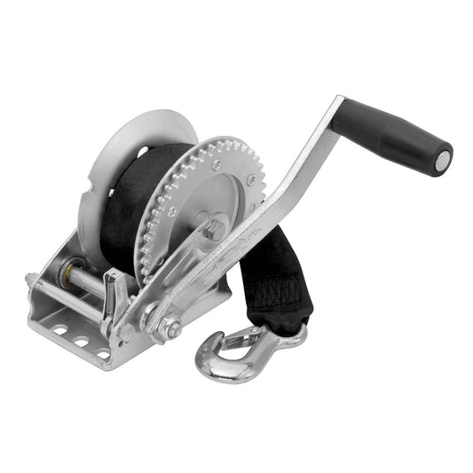 Fulton 1,100 lbs. Single Speed Winch w/20' Strap Included - Lear Outdoors