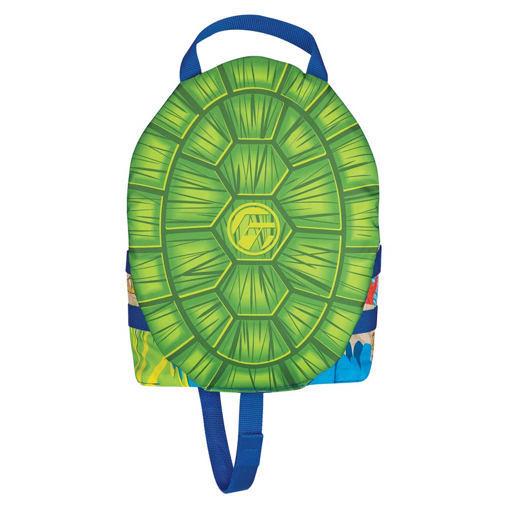 Full Throttle Water Buddies Vest - Child 30-50lbs - Turtle - Lear Outdoors