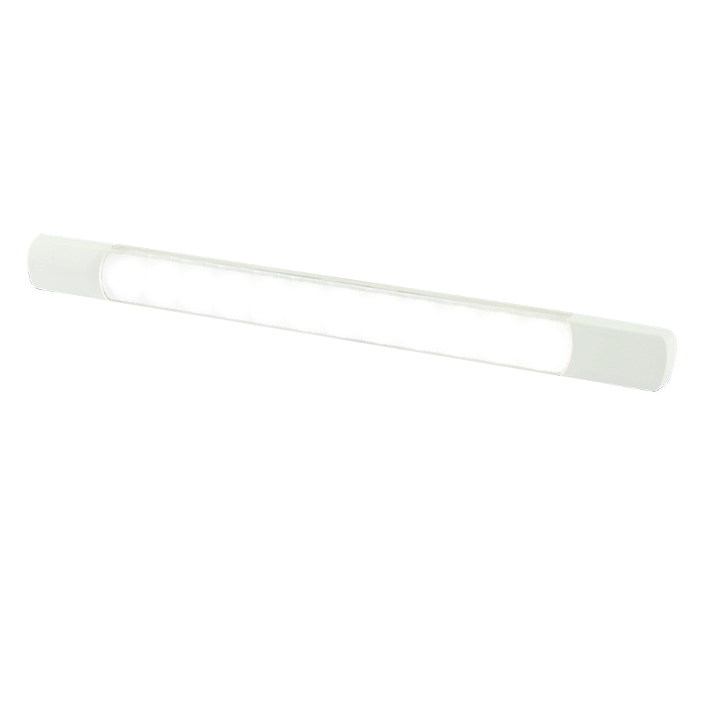 Hella Marine LED Surface Strip Light - White LED - 24V - No Switch