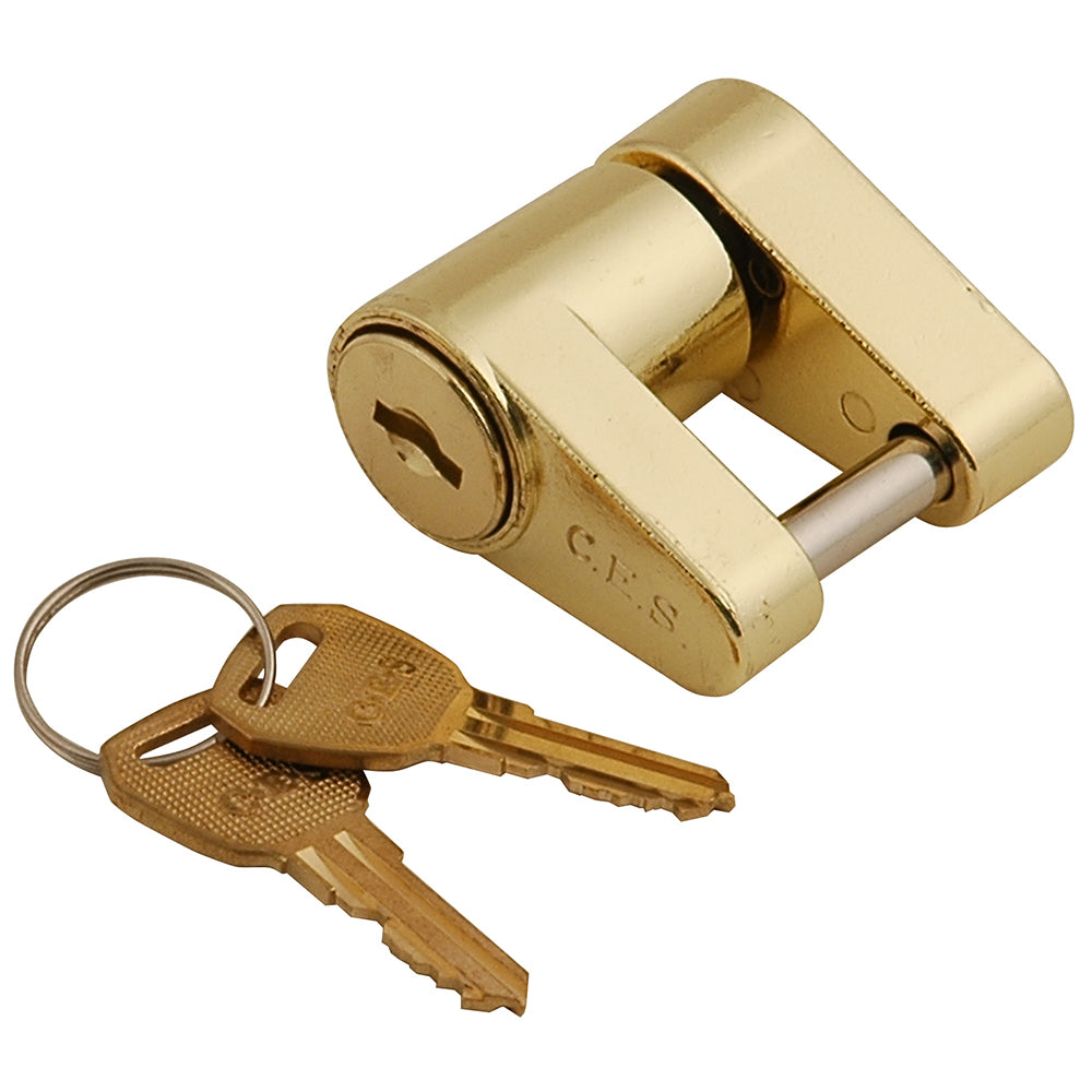 C.E. Smith Brass Coupler Lock - Lear Outdoors