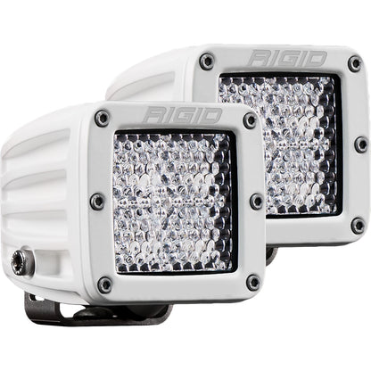 RIGID Industries D-Series PRO Hybrid-Diffused LED - Pair - White