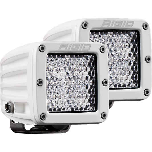 RIGID Industries D-Series PRO Hybrid-Diffused LED - Pair - White