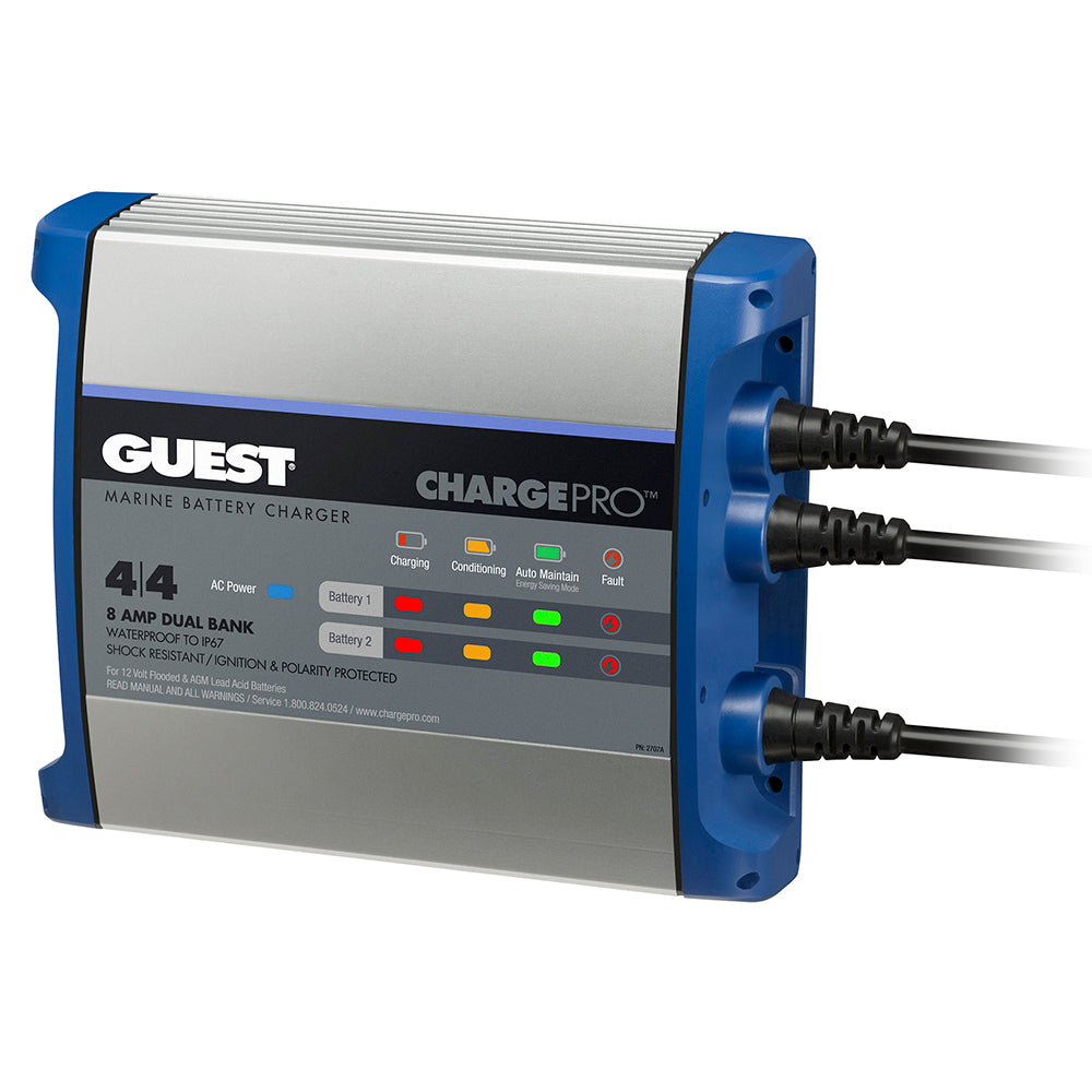 Guest On-Board Battery Charger 8A / 12V - 2 Bank - 120V Input - Lear Outdoors