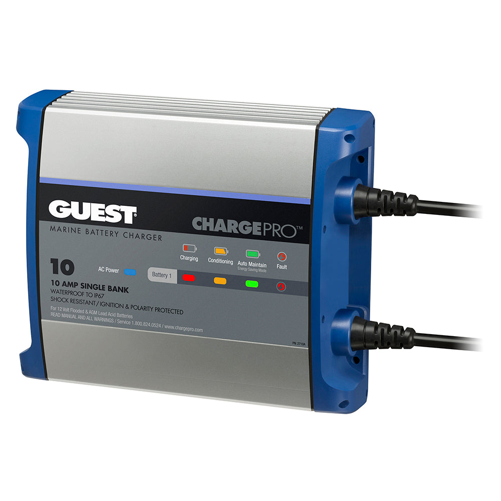 Guest On-Board Battery Charger 10A / 12V - 1 Bank - 120V Input - Lear Outdoors