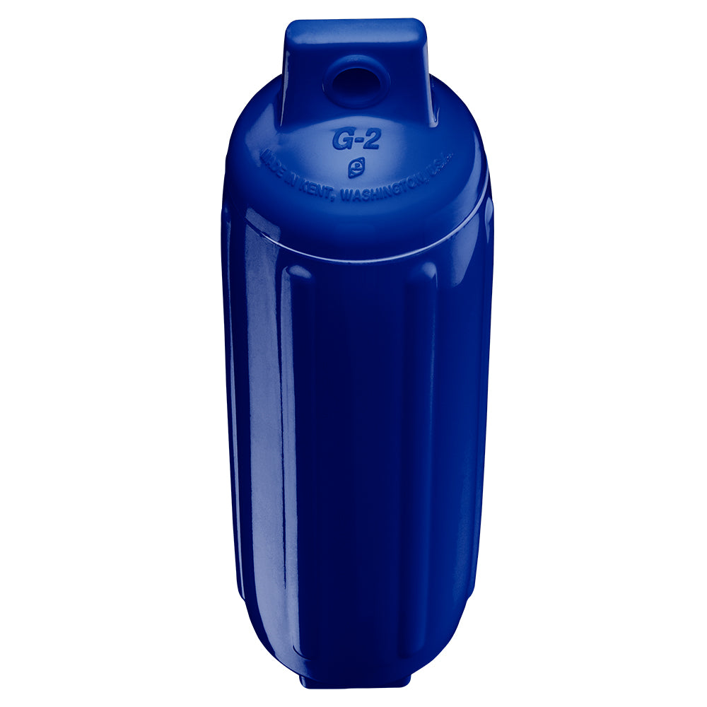 Polyform G-2 Twin Eye Fender 4.5" x 15.5" - Cobalt Blue