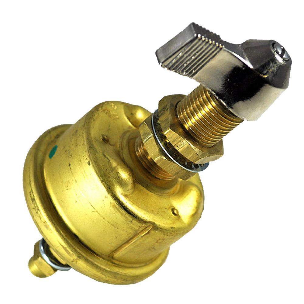 Cole Hersee Single Pole Brass Marine Battery Switch - 175 Amp - Continuous 1000 Amp Intermittent - Lear Outdoors