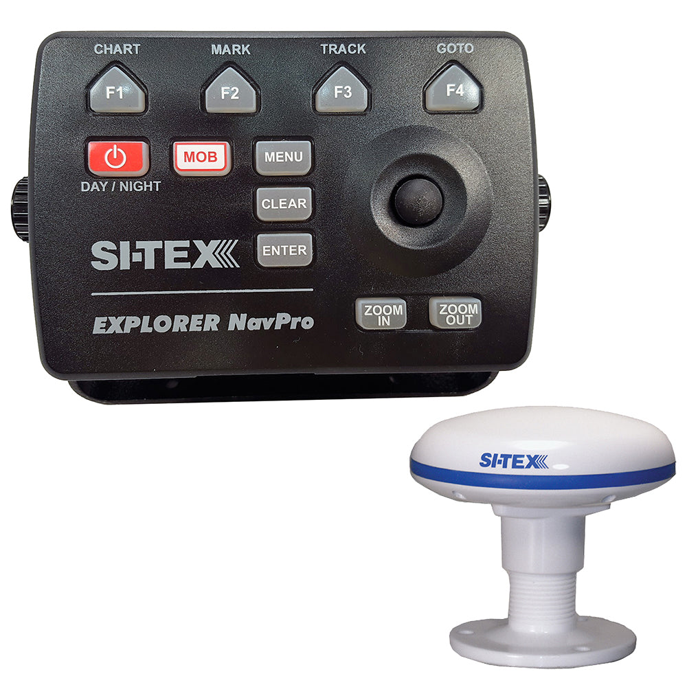 SI-TEX Explorer NavPro w/Wi-Fi & GPK-11 GPS Antenna - Lear Outdoors