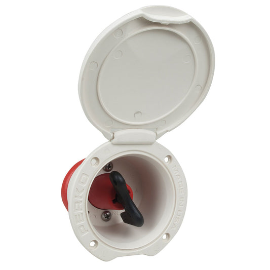 Perko Single Battery Disconnect Switch - Cup Mount - Lear Outdoors