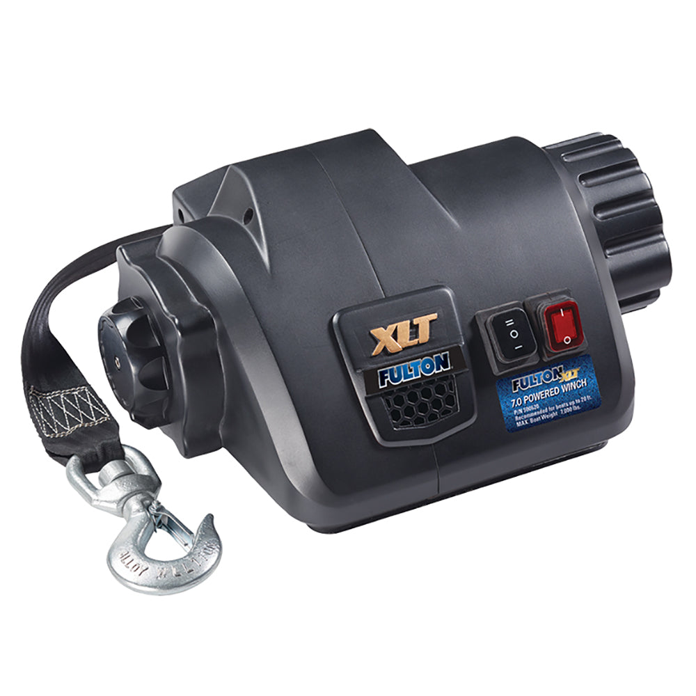 Fulton XLT 7.0 Powered Marine Winch w/Remote f/Boats up to 20' - Lear Outdoors