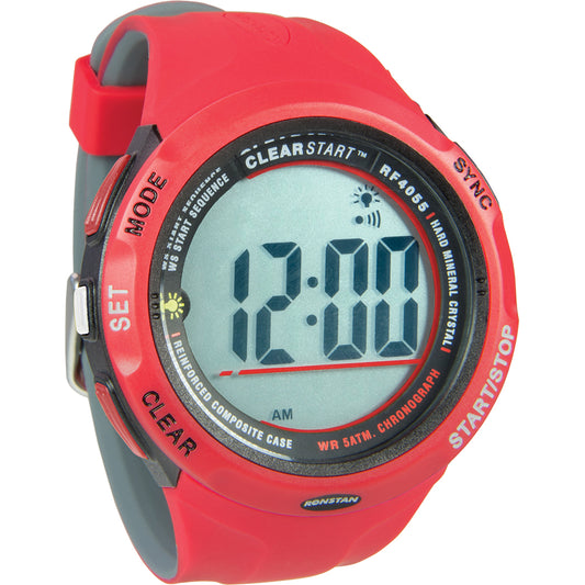 Ronstan RF4055 ClearStart™ 50mm Sailing Watch - Red/Grey