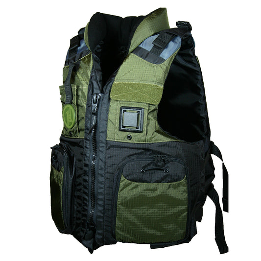 First Watch AV-800 Four Pocket Flotation Vest - OD Green - Small to Medium - Lear Outdoors