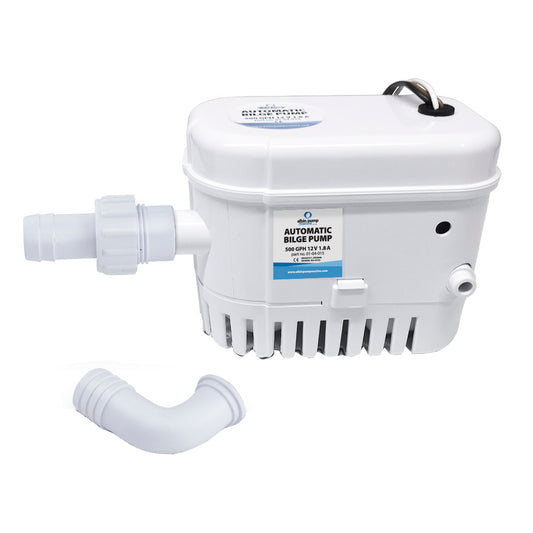 Albin Group Automatic Bilge Pump 500 GPH - 12V - Lear Outdoors