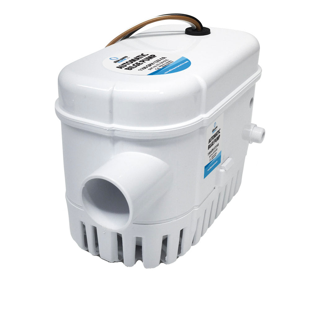 Albin Group Automatic Bilge Pump 1100 GPH - 24V - Lear Outdoors