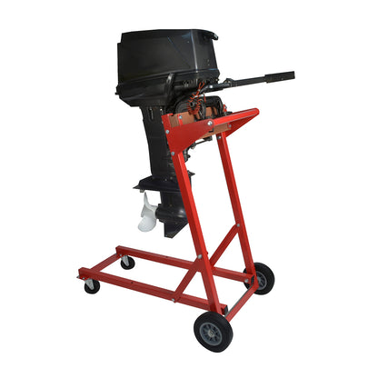 C.E. Smith Outboard Motor Dolly - 250lb. - Red - Lear Outdoors