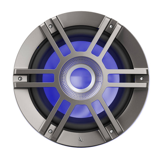 Infinity 10" Marine RGB Kappa Series Speakers - Titanium/Gunmetal