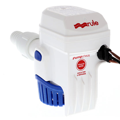 Rule Rule-Mate® 500 Fully Automated Bilge Pump - 12V - Lear Outdoors