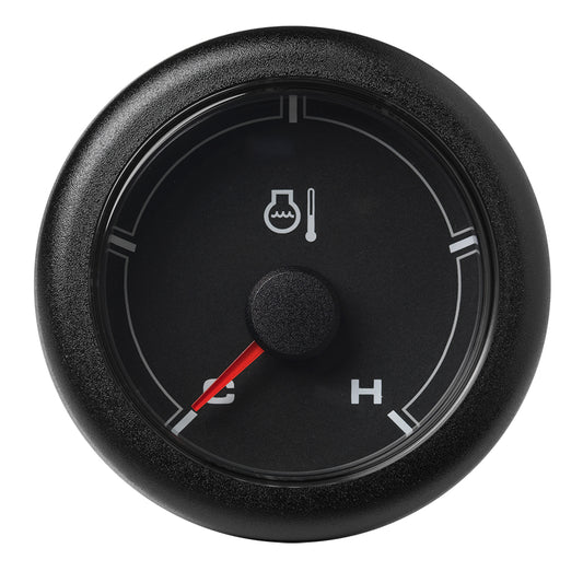 Veratron 52MM (2-1/16") OceanLink Coolant Temperature Gauge (250°F) - Black Dial & Bezel