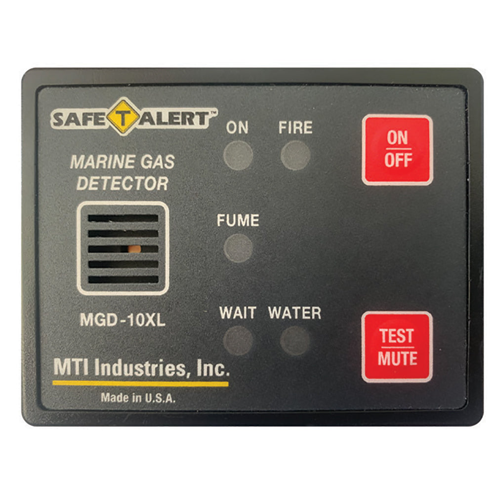 Safe-T-Alert Gas Vapor Alarm Fume, Fire, Bilge Water - Black Surface Mount - Lear Outdoors