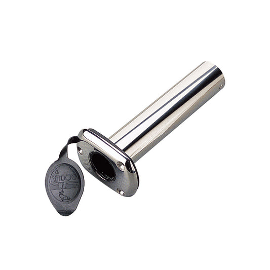 Sea-Dog Stainless Steel Flush Mount Rod Holder w/Cap - 90°