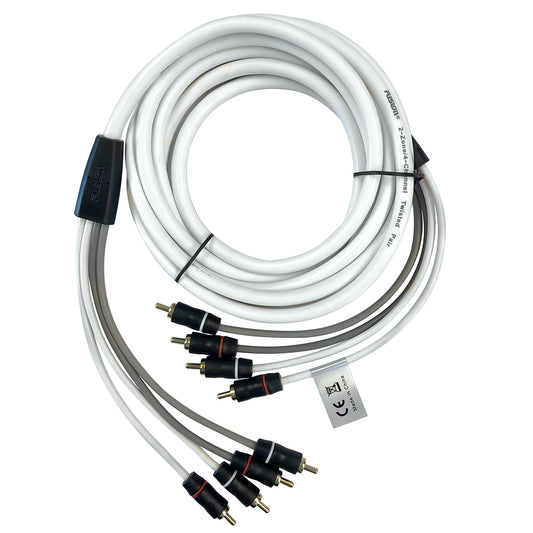 Fusion RCA Cable - 4 Channel - 12'