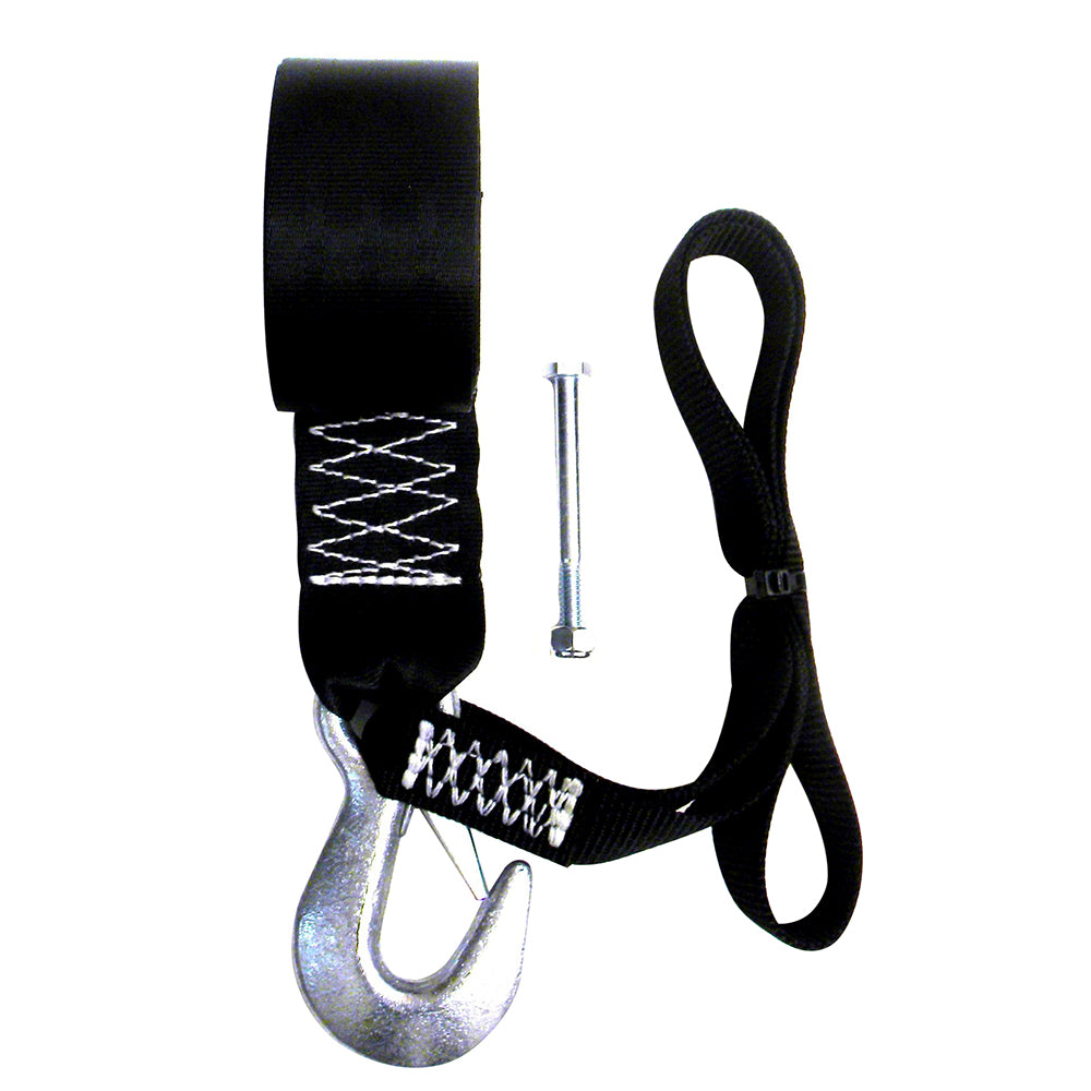 Rod Saver PWC Winch Strap Replacement w/Soft Hook - 12' - Lear Outdoors