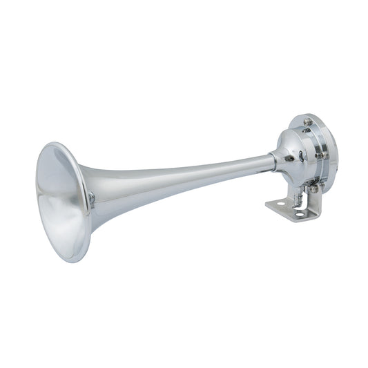 Marinco 12V Chrome Plated Single Trumpet Mini Air Horn - Lear Outdoors