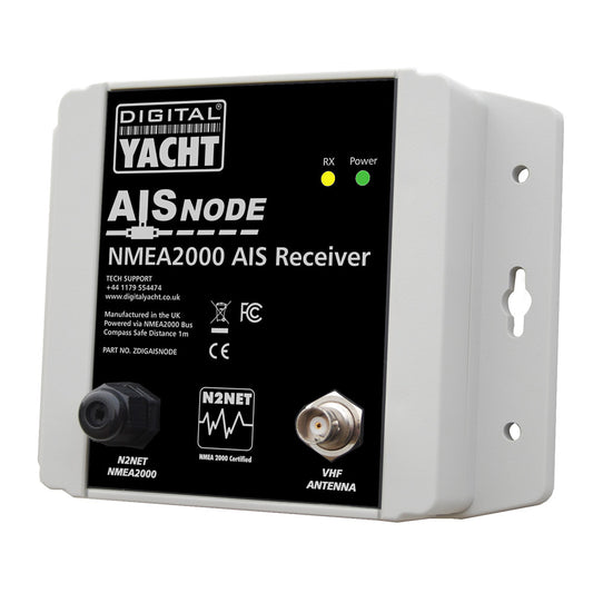 Digital Yacht AISnode NMEA 2000 Boat AIS Class B Receiver - Lear Outdoors