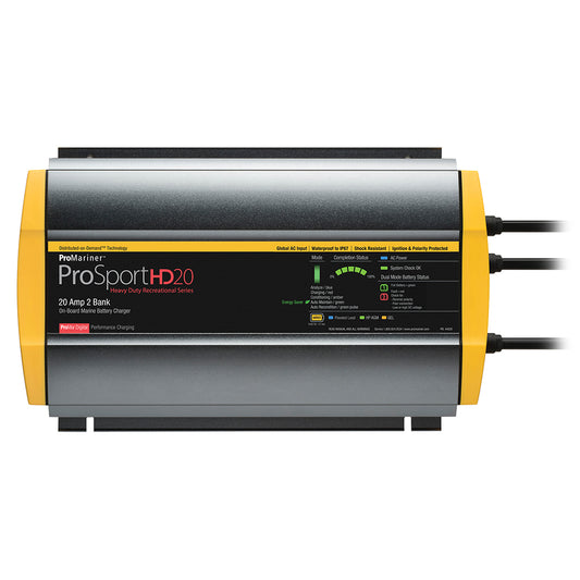 ProMariner ProSportHD 20 Gen 4 - 20 Amp - 2 Bank Battery Charger - Lear Outdoors