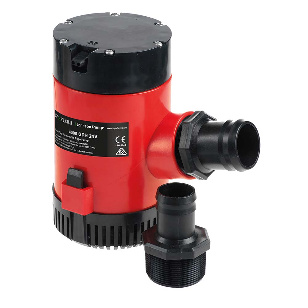 Johnson Pump Heavy Duty Bilge Pump 4000 GPH - 24V - Lear Outdoors