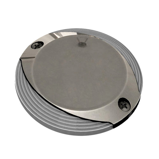 Lumitec Scallop Pathway Light - Spectrum RGBW - Stainless Steel Housing