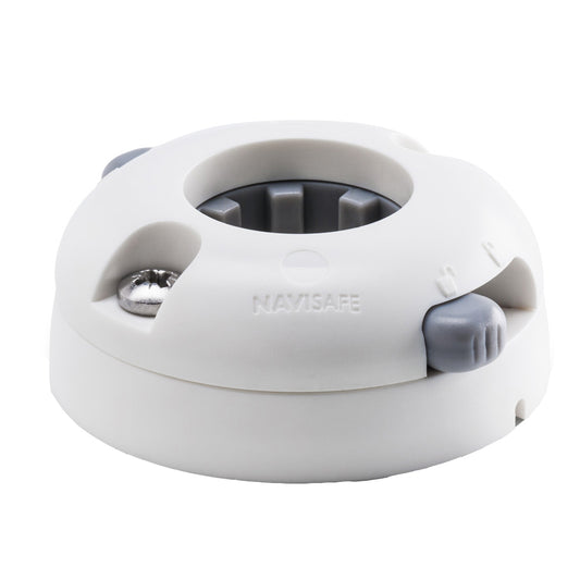 Navisafe Navimount Horizontal White w/Screws - Lear Outdoors