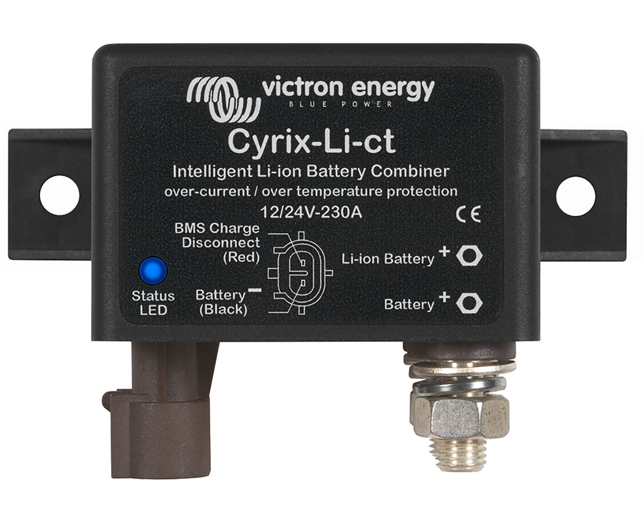 Victron Cyrix-Li-ct 12/24V-230A Intelligent Li-Ion Battery Combiner - Lear Outdoors