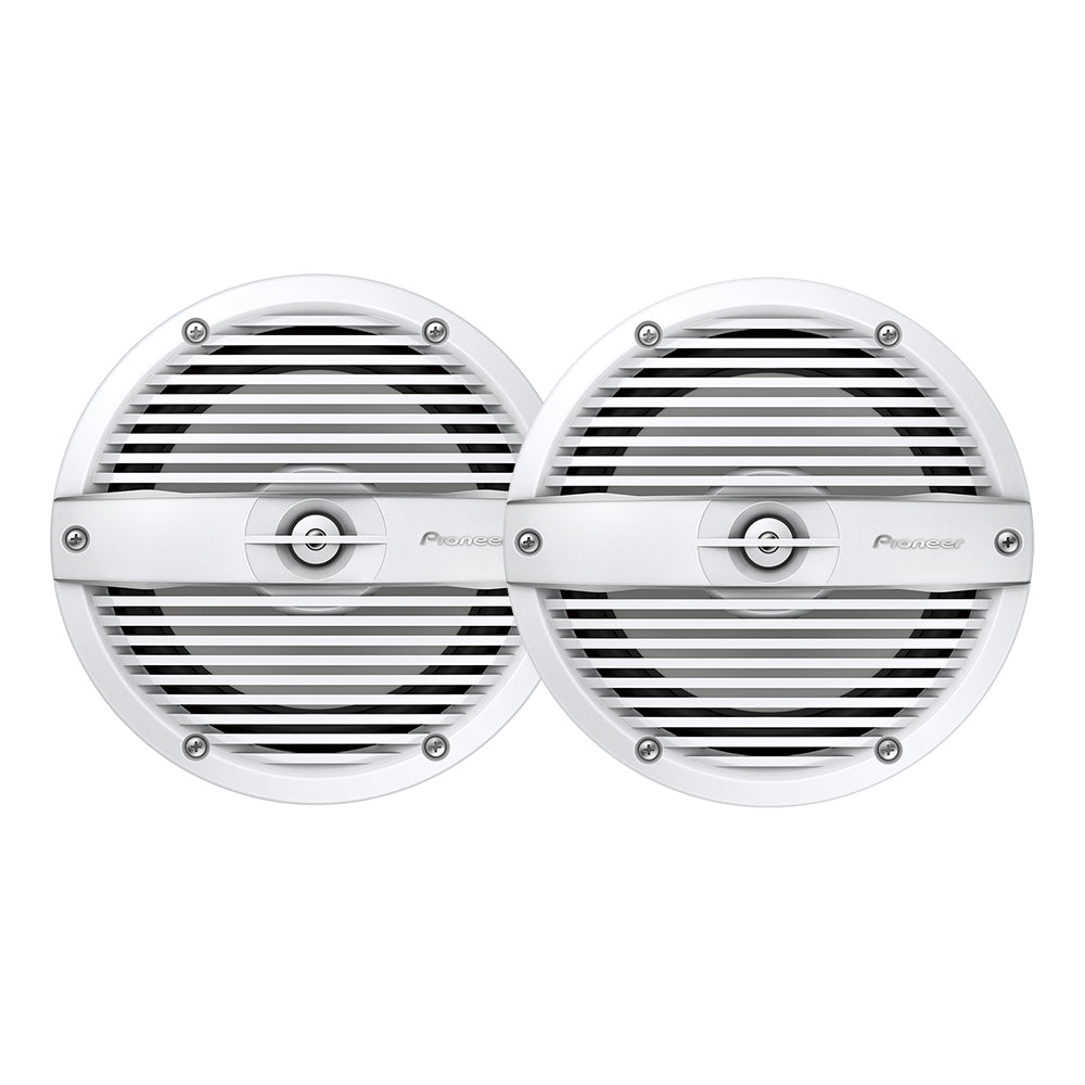 Pioneer 7.7" ME-Series Speakers - Classic White Grille Covers - 250W