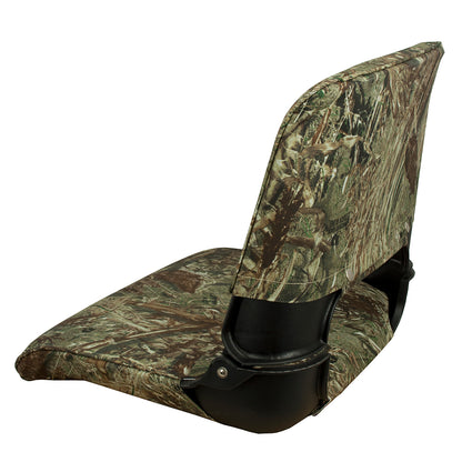 Springfield Skipper Premiun Folding Seat - Mossy Oak Duck Blind w/Black Shell - Lear Outdoors