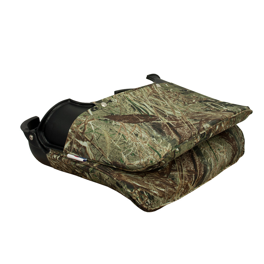 Springfield Skipper Premiun Folding Seat - Mossy Oak Duck Blind w/Black Shell - Lear Outdoors