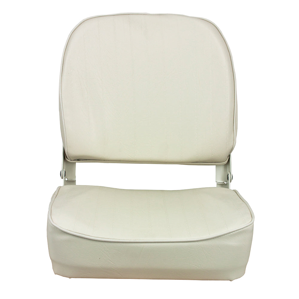 Springfield Economy Folding Seat - White - Lear Outdoors