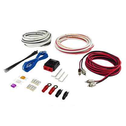 DS18 Hydro Power Amplifier Install Kit - 4GA