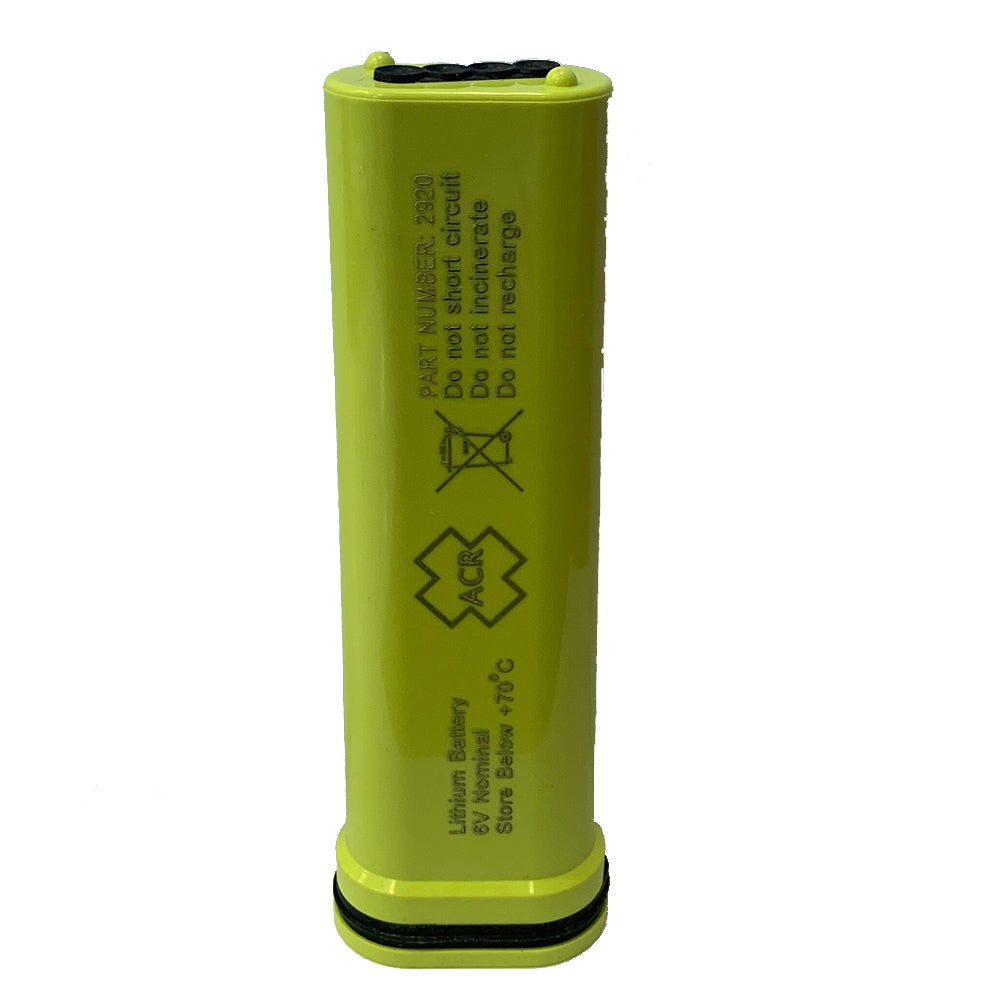 ACR 2920 Lithium Battery f/Pathfinder Pro SART Rescue Transponder - Lear Outdoors