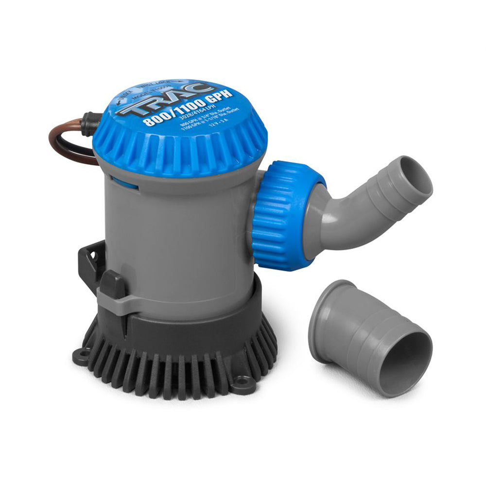 TRAC Outdoors Bilge Pump - 800/1100 GPH - Non-Automatic - Lear Outdoors